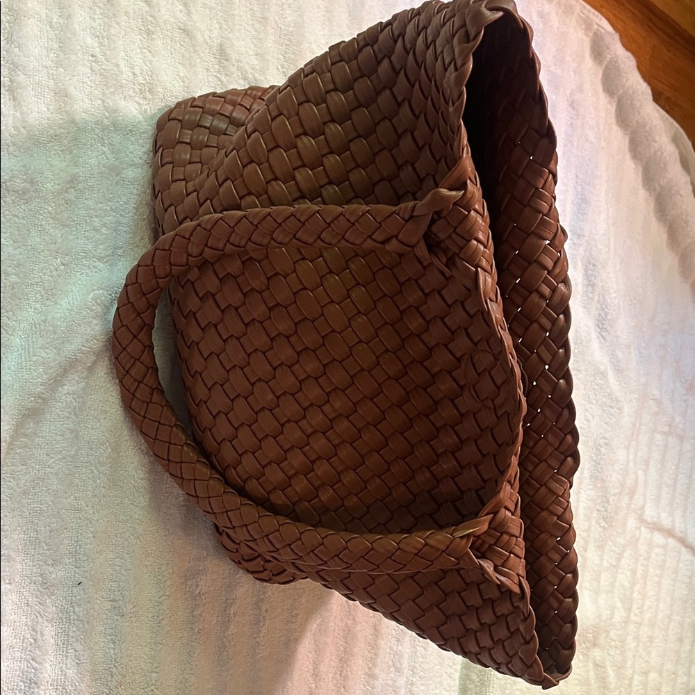 Sonoma Chestnut Woven Tote Bag